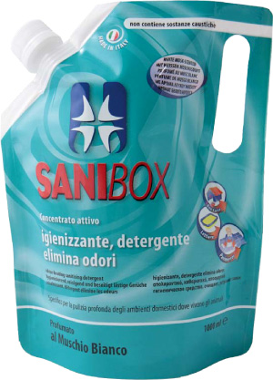 sanibox al profumo di Muschio Bianco